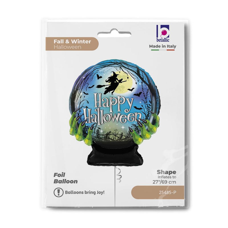 27" SPOOKY HALLOWEEN CRYSTAL FOIL