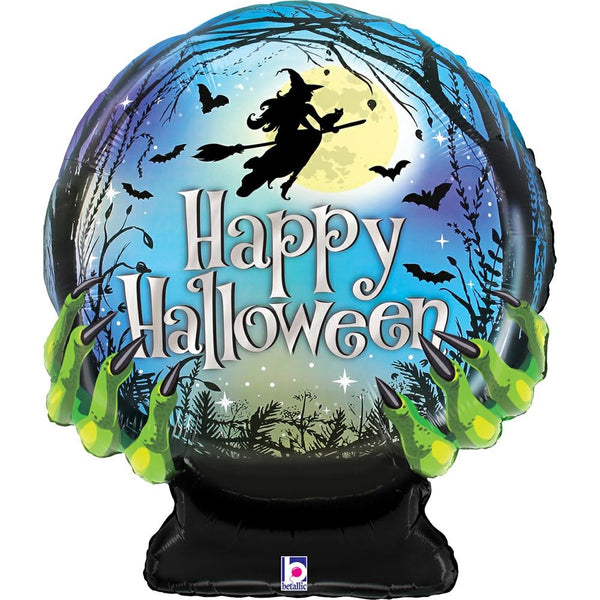 27" SPOOKY HALLOWEEN CRYSTAL FOIL