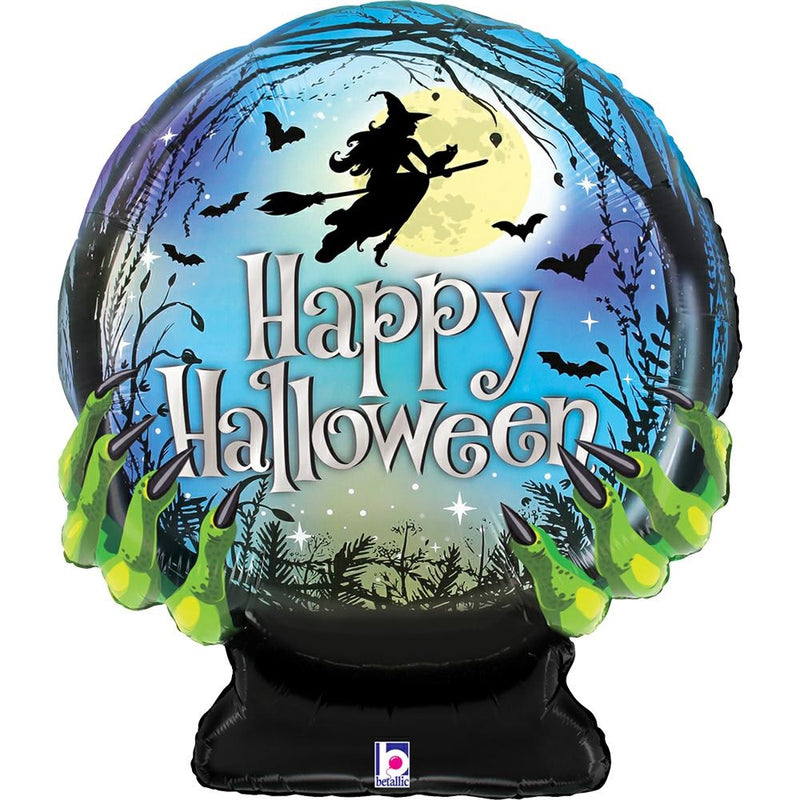 27" SPOOKY HALLOWEEN CRYSTAL FOIL