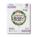 18" WELCOME JUNGLE BABY FOIL