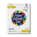 18" FATHER'S DAY BURSTING COLOUR FOIL