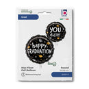 18" GRADUATION SWIRLS FOIL