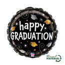 18" GRADUATION SWIRLS FOIL