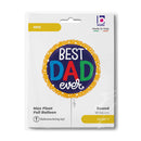18" BEST DAD EVER FOIL