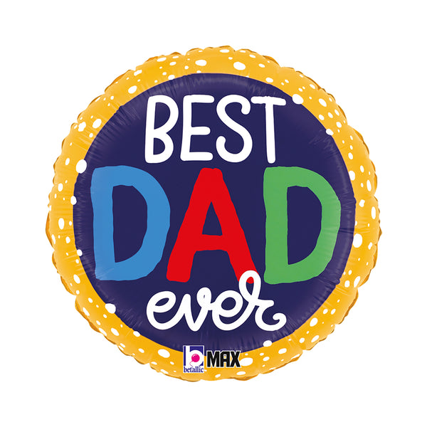 18" BEST DAD EVER FOIL