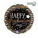 18" SATIN METALLIC GRADUATION STRIPES FOIL