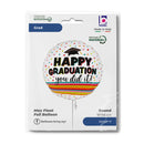 18" FESTIVE GRADUATION FOIL