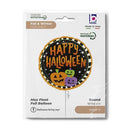 18" HALLOWEEN STRIPE PUMPKINS FOIL