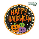 18" HALLOWEEN STRIPE PUMPKINS FOIL