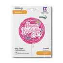 18" TOTALLY AWESOME PINK BIRTHDAY FOIL