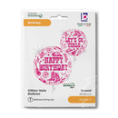 18" DISCO COWGIRL BIRTHDAY FOIL