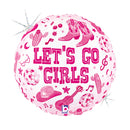 18" DISCO COWGIRL BIRTHDAY FOIL