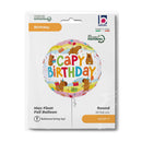 18" CAPYBARA BIRTHDAY FOIL