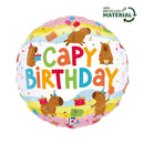 18" CAPYBARA BIRTHDAY FOIL