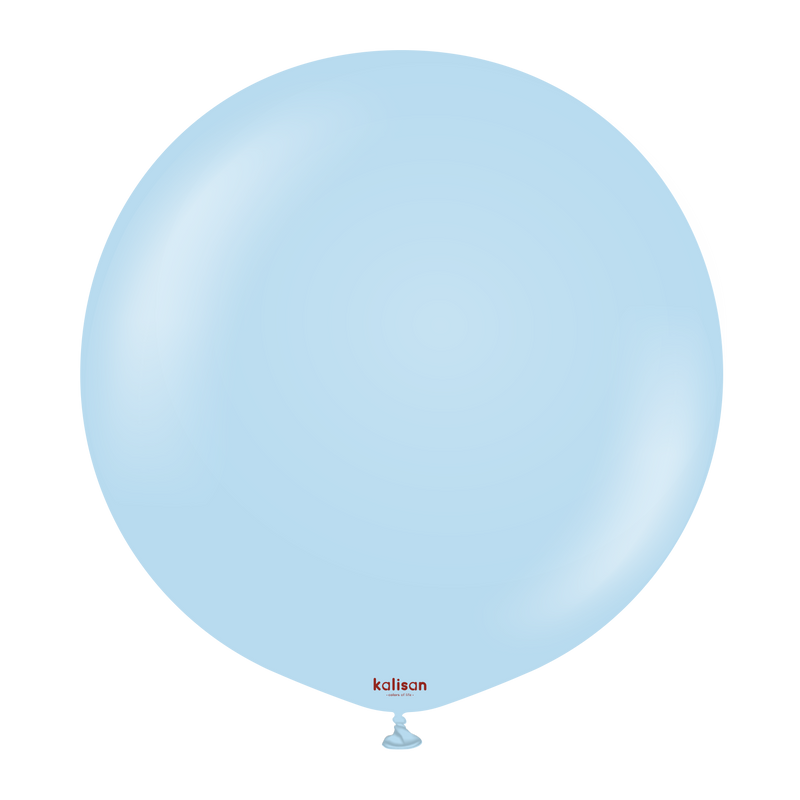 36" KALISAN MACARON BLUE LATEX (2 PER BAG)