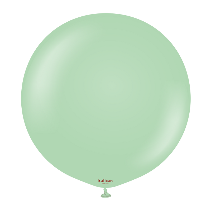 36" KALISAN MACARON GREEN LATEX (2 PER BAG)
