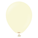 5" KALISAN MACARON PALE YELLOW LATEX (100 PER BAG)