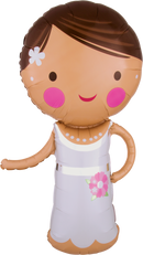 40" SUPERSHAPE LOVELY BRIDE FOIL