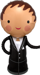 40" SUPERSHAPE HANDSOME GROOM FOIL