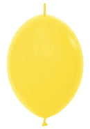 12" LINK-O-LOON YELLOW 020 (50 PER BAG)