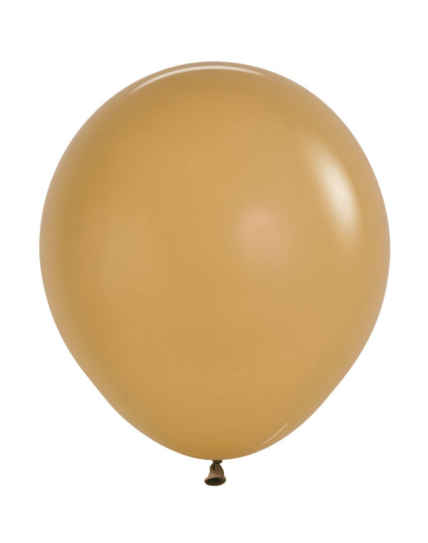 18" SEMPERTEX LATTE 073 LATEX (25 PER BAG)