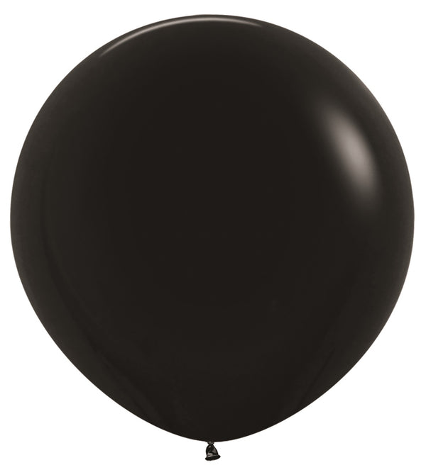 36" SEMPERTEX BLACK 080 LATEX (2 PER BAG)