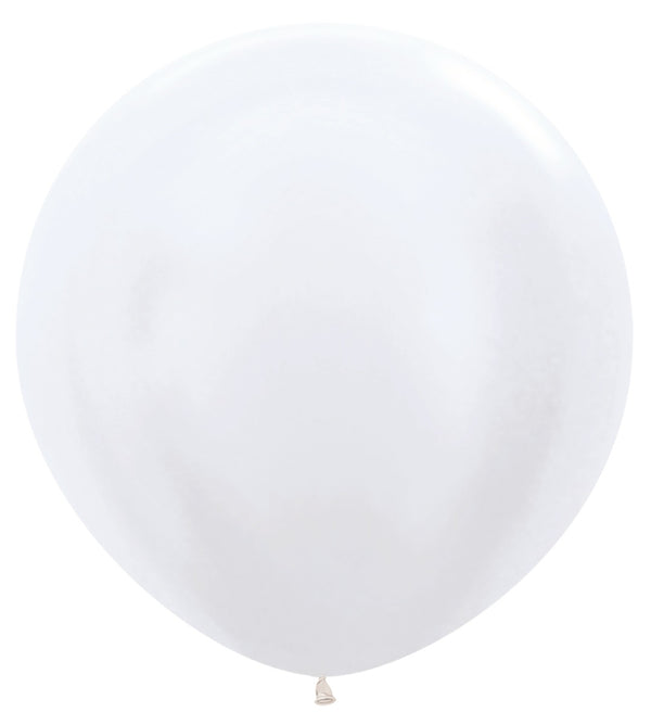 36" SEMPERTEX PEARL WHITE 405 LATEX (2 PER BAG)