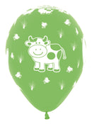 12" SEMPERTEX FARM ANIMALS FASHION ASSORTMENT LATEX (25 PER BAG)