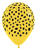 12" SEMPERTEX JUNGLE STRIPES ASSORTMENT LATEX (25 PER BAG)