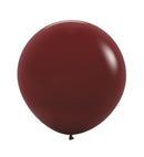 24" SEMPERTEX MERLOT 018 LATEX (3 PER BAG)