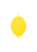6" LINK-O-LOON YELLOW 020 (50 PER BAG)