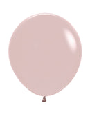 18" SEMPERTEX PASTEL DUSK ROSE 110 LATEX (25 PER BAG)