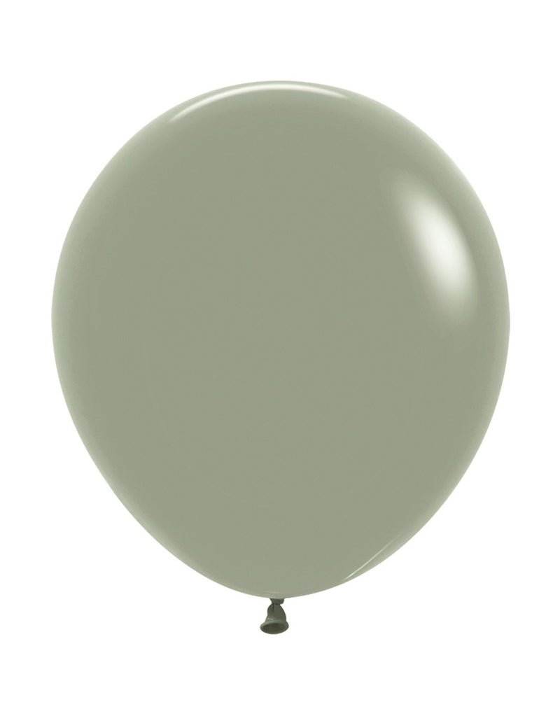 18" SEMPERTEX PASTEL DUSK LAUREL GREEN 127 LATEX (25 PER BAG)