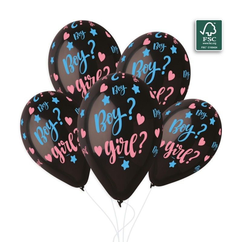 13" GEMAR RETAIL LATEX GENDER REVEAL
