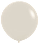 36" SEMPERTEX PASTEL DUSK CREAM 107 (2 PER BAG)