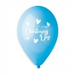 13" GEMAR RETAIL LATEX ON YOUR CHRISTENING DAY BOY