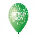 13" GEMAR RETAIL LATEX BIRTHDAY BOY FUN