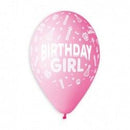 13" GEMAR RETAIL LATEX BIRTHDAY GIRL FUN