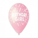 13" GEMAR RETAIL LATEX BIRTHDAY GIRL FUN