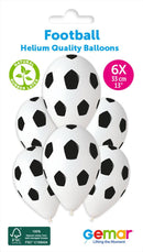 13" GEMAR RETAIL LATEX FOOTBALL