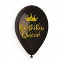 13" GEMAR RETAIL LATEX BIRTHDAY QUEEN