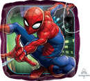 18 SQUARE SPIDER-MAN ANIMATED FOIL