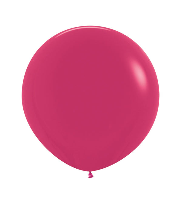 24" SEMPERTEX RASPBERRY 014 LATEX (3 PER BAG)