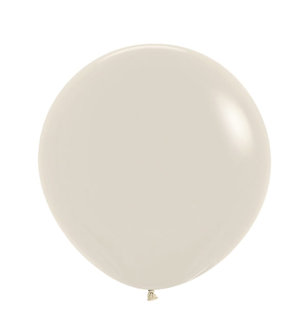 24" SEMPERTEX PASTEL DUSK CREAM 107 (3 PER BAG)