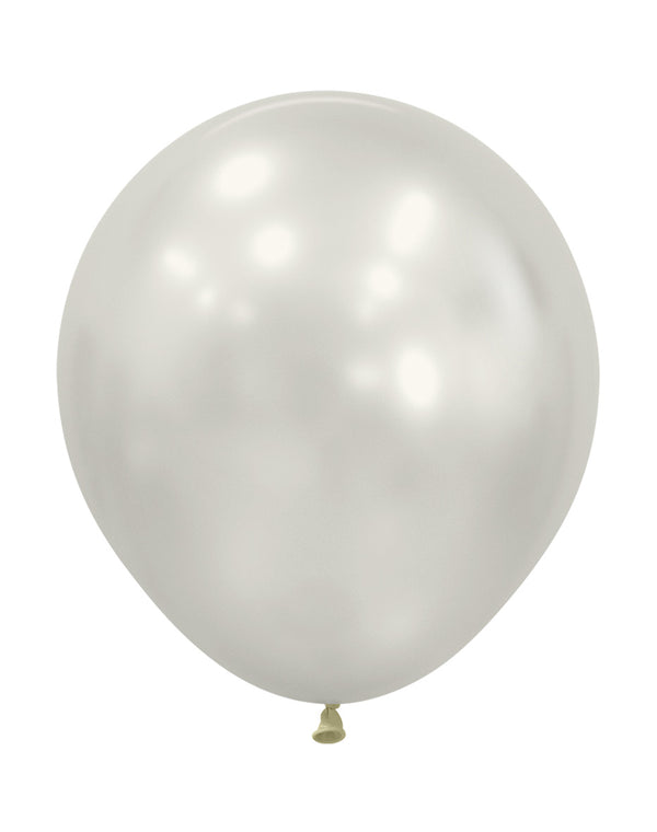 18" SEMPERTEX SILK OYSTER WHITE 806 (15 PER BAG)