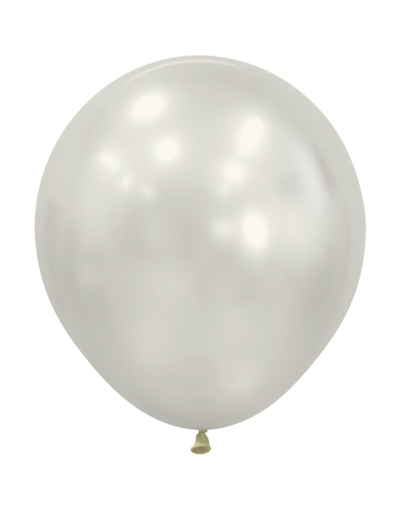 18" SEMPERTEX SILK OYSTER WHITE 806 (15 PER BAG)