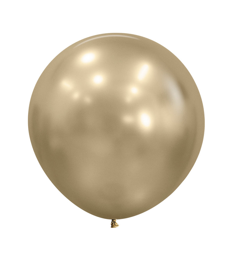 24" SEMPERTEX SILK GOLD DUST 870 LATEX (3 PER BAG)