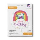 26" UNICORN RAINBOW BIRTHDAY FOIL