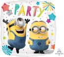 18" SQUARE DESPICABLE ME PARTY MINIONS FOIL