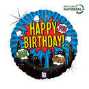 18" SUPER HERO BIRTHDAY FOIL